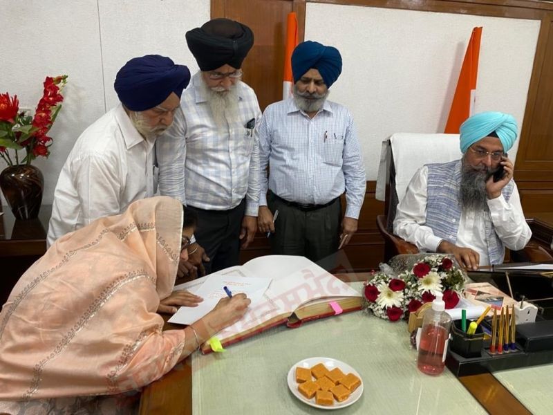 Ganeev Kaur Majithia took oath as MLAGaneev Kaur Majithia took oath as MLA