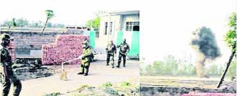 Bombs destroyed after 48 hours of conflict