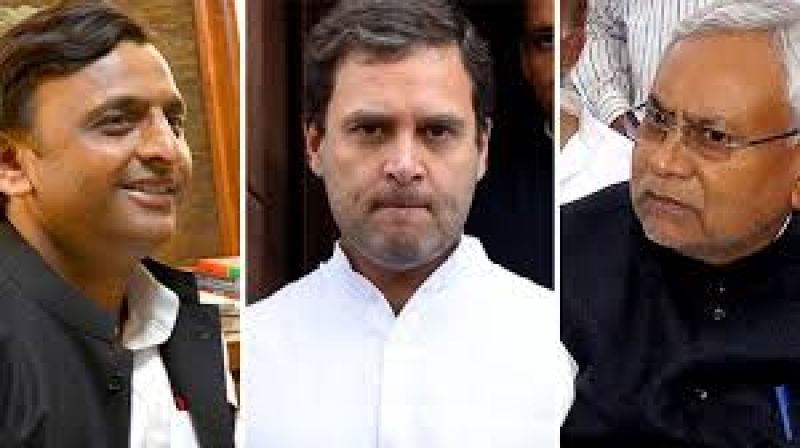 Akhilesh, Rahul and Nitish  Akhilesh, Rahul and Nitish