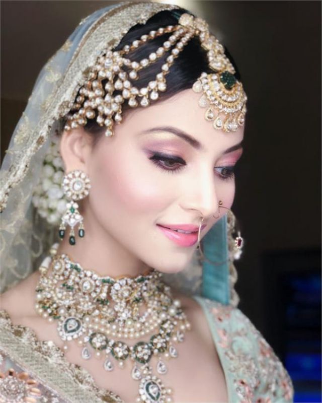 Urvashi in bridal look