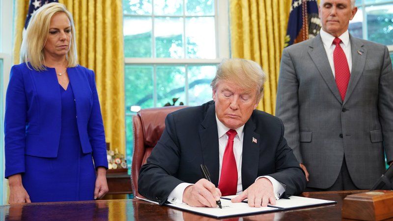 End migrant family separation at border