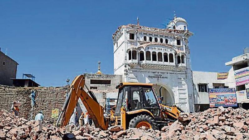 Historic Tarn Taran gurdwara's 'darshani deori'