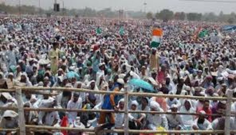 big rally of Muslims in Patna's Gandhi Maidan big rally of Muslims in Patna's Gandhi Maidan