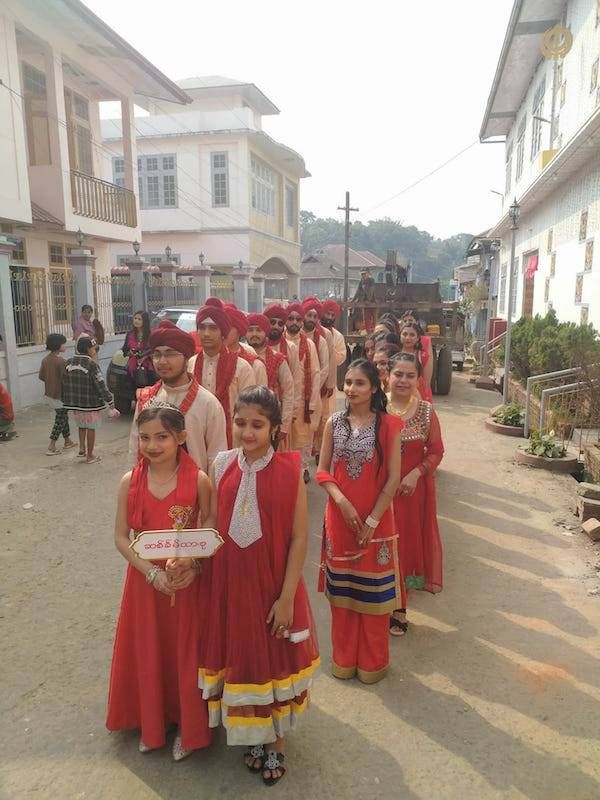 Myamar Punjabi Sikh Child