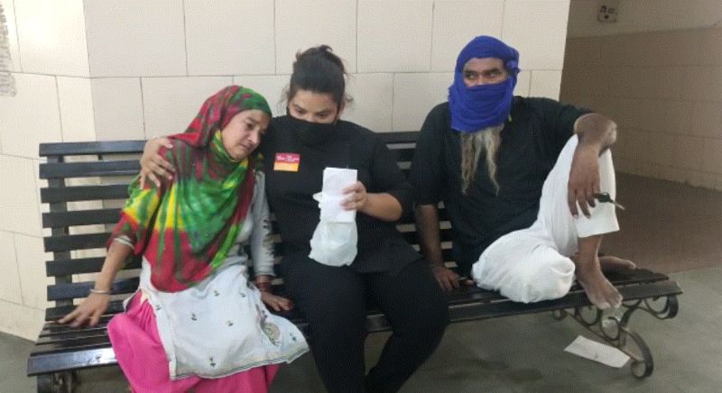 Son beaten his  parents for land 