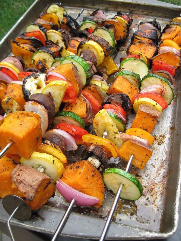 Grilled Potato Kebabs  Grilled Potato Kebabs