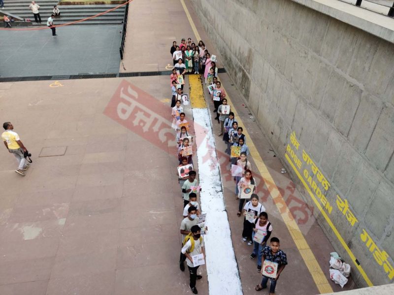 Children in Chandigarh raise awareness on World No-Tobacco Day