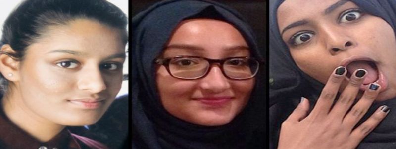 Three girls who joinded ISIS