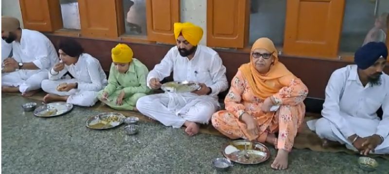 Laljit Singh Bhullar At Darbar Sahib