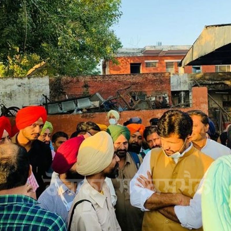 (Raja Waring Meets Patiala Bus Stand Access Driver, Known Problems)