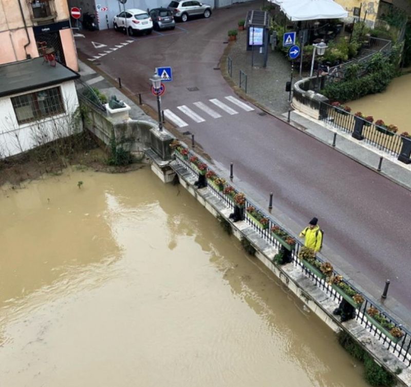 Floods in many areas due to heavy rain in Italy Floods in many areas due to heavy rain in Italy