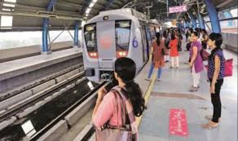 Free travel for women in Delhi Metro