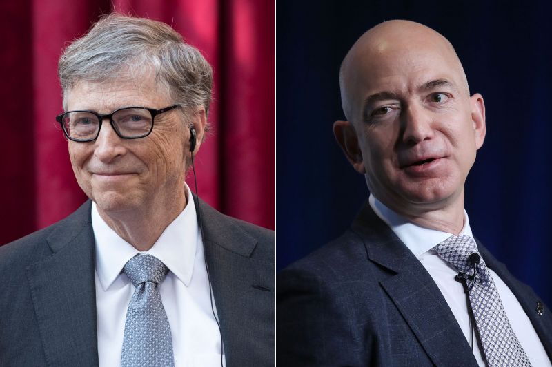Bill Gates, Jeff Bezos