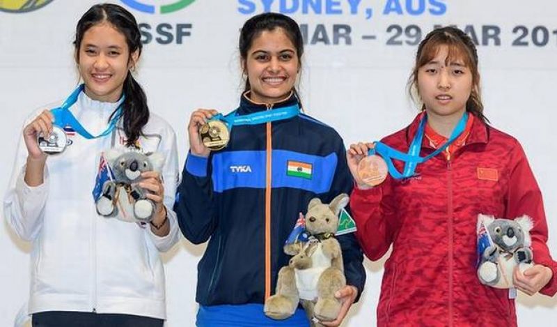 Bhakar-Anmol Won Gold Medal in Air Pistol Mixed