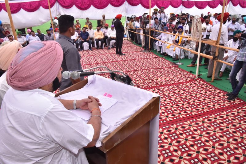 CM Captain Amrinder Singh visit flood affected areas CM Captain Amrinder Singh visit flood affected areas
