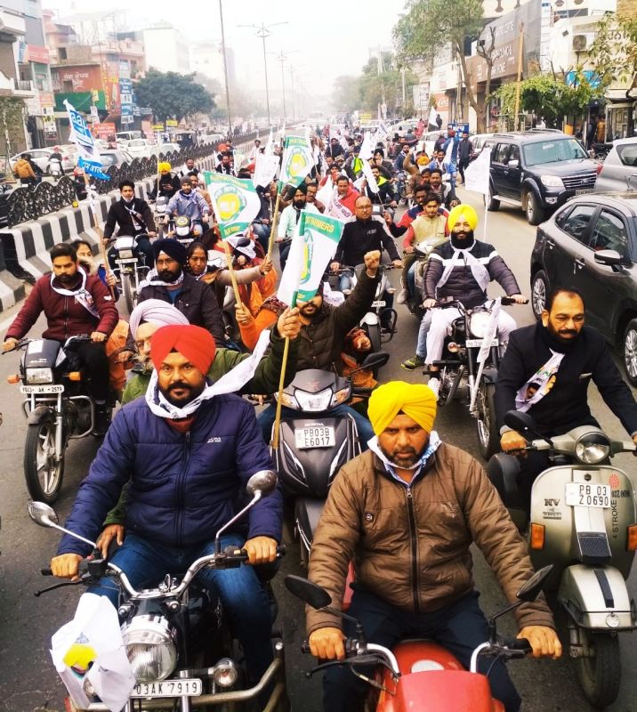 AAP holds motorcycle rallies across state 