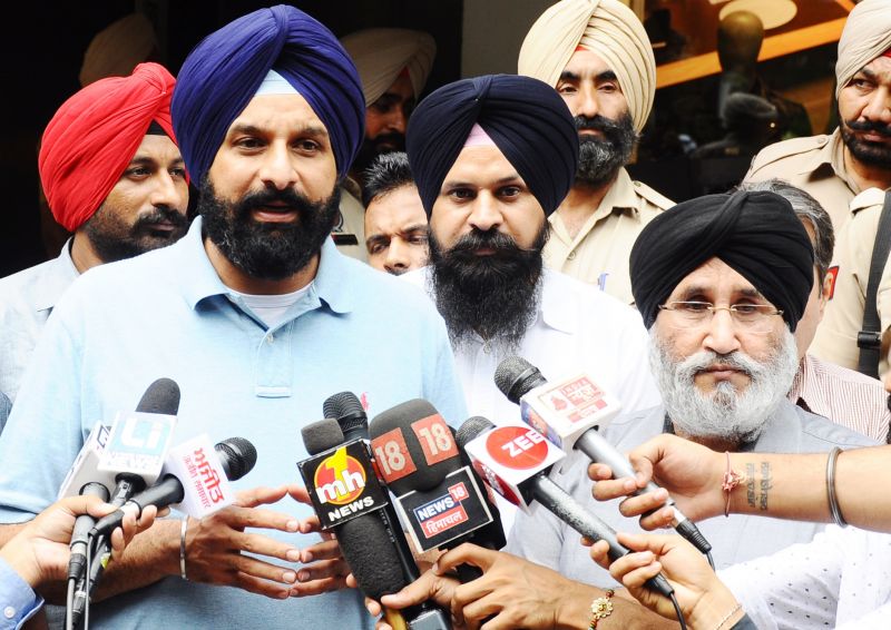 Bikramjit Majithia And Daljit Singh Cheema