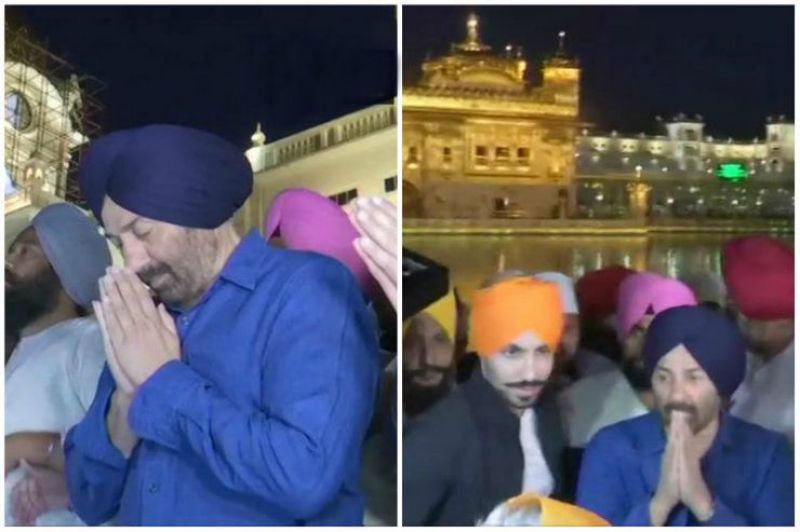 Sunny Deol reached Sri Harmandar Sahib