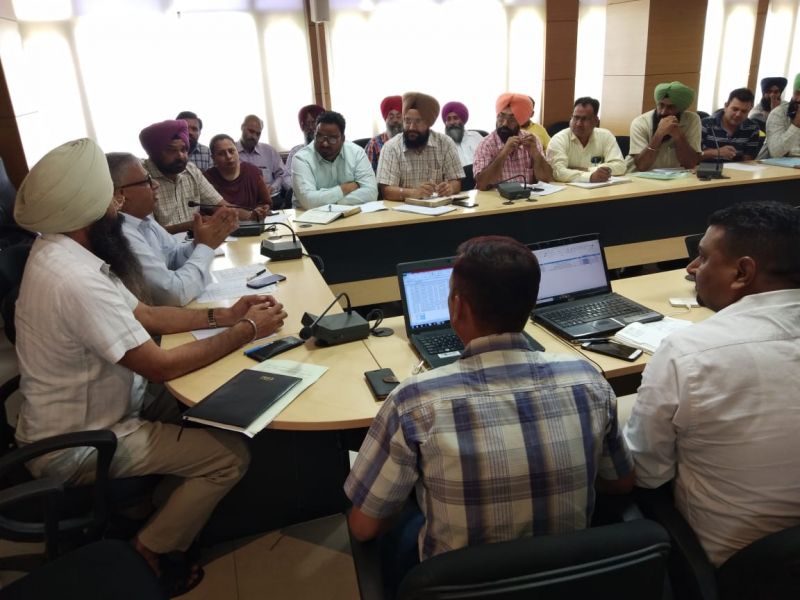 Education dept. meeting Picture