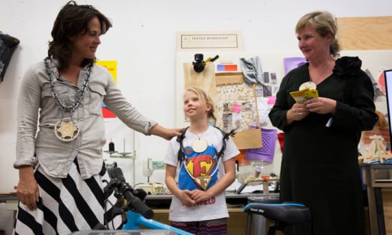 Amsterdam's junior cycle mayor