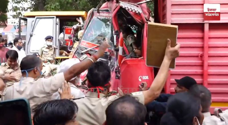 Accident in Chandigarh 