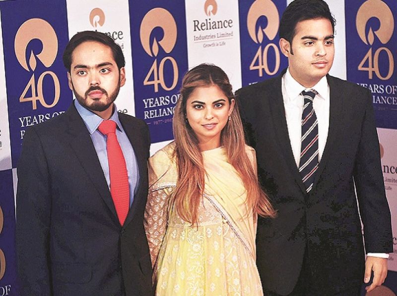 Mukesh Ambani Sons And Daughter Mukesh Ambani Sons And Daughter