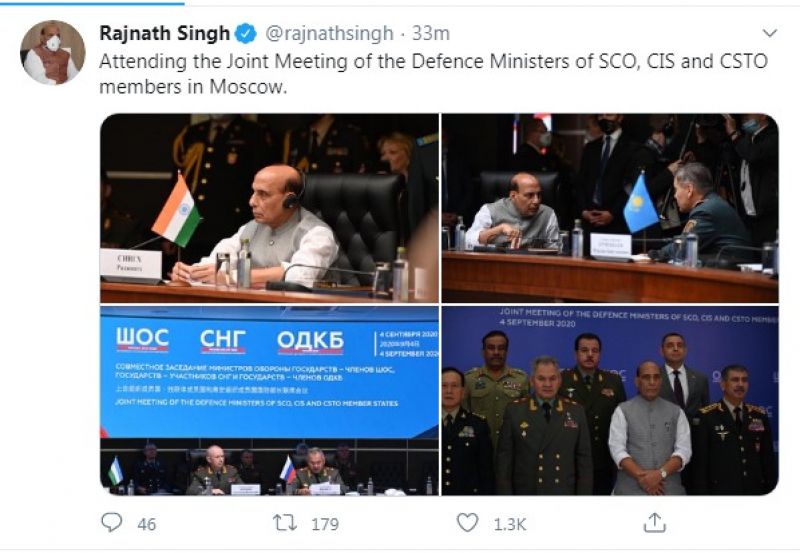  Chinese defence minister seeking meeting with Rajnath Singh in Moscow