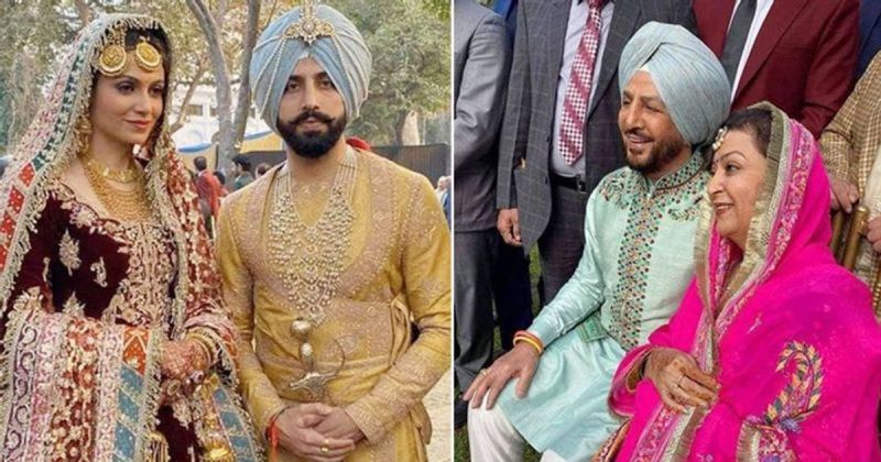 Gurdas Mann's son Gurrickk G Mann marries Simran Kaur Mundi  Gurdas Mann's son Gurrickk G Mann marries Simran Kaur Mundi