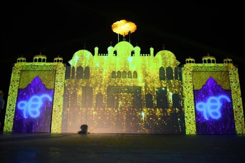 Light and sound show