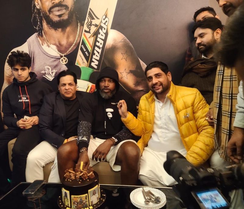 International cricketer Chris Gayle, who arrived in Punjab, praised Mohalla clinics