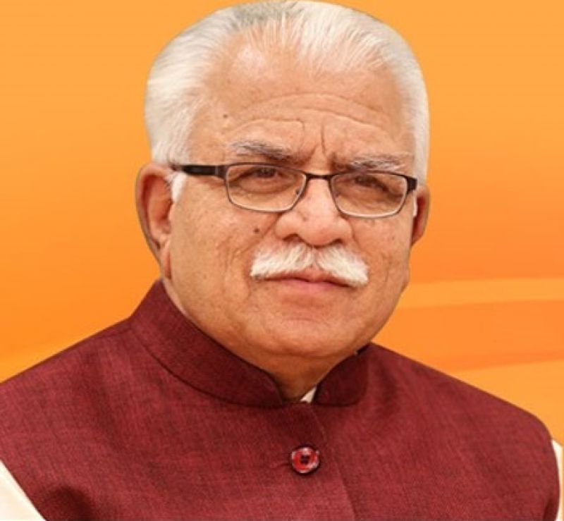 Manohar Lal Khattar Chief minister of Haryana