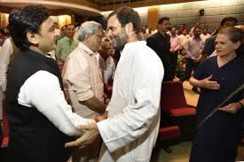Akhilesh and Rahul Gandhi