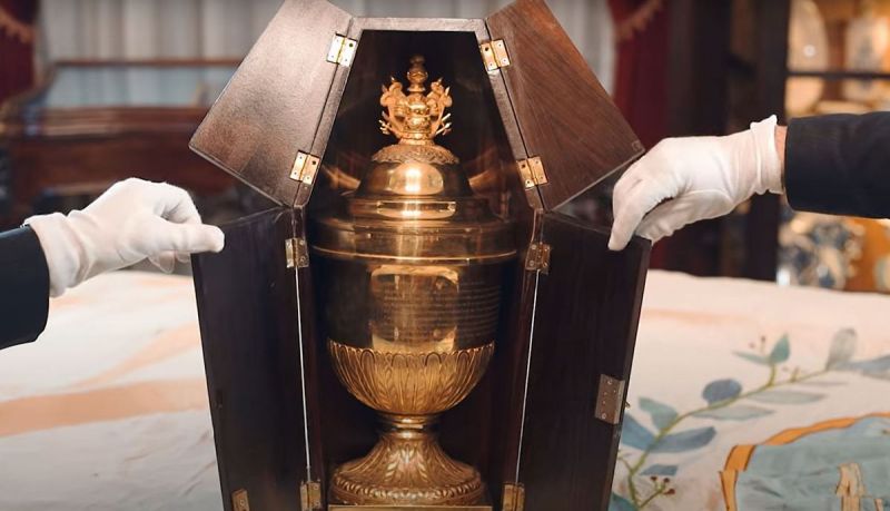 Emperor Pedro I's heart returns to Brazil