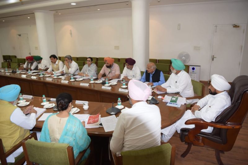 Razia Sultana attends Punjab Cabinet meeting