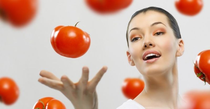 Tomato Face Pack