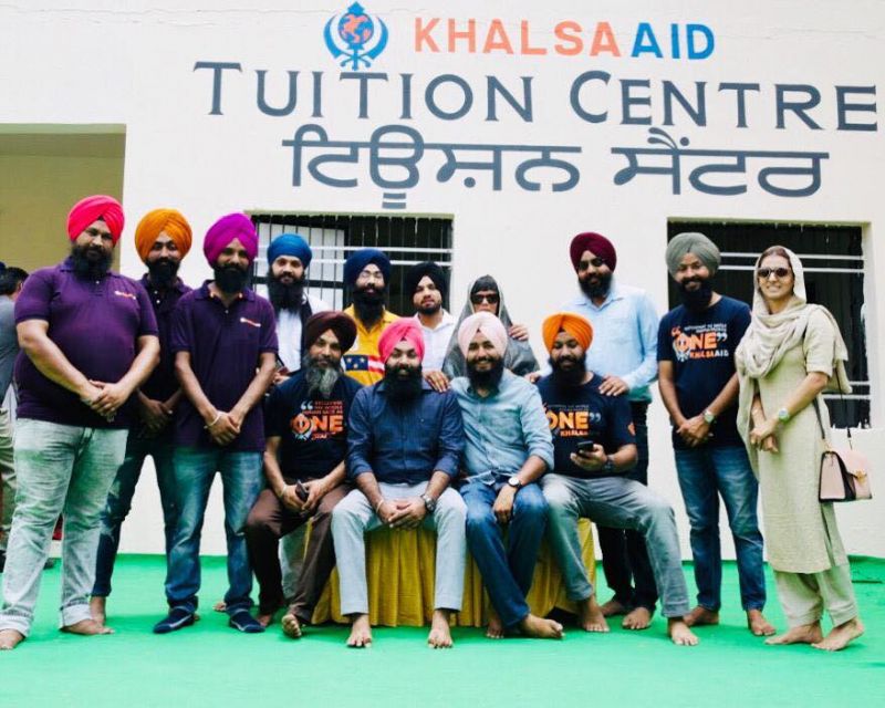 Khalsa Aid Free Tution Centre 