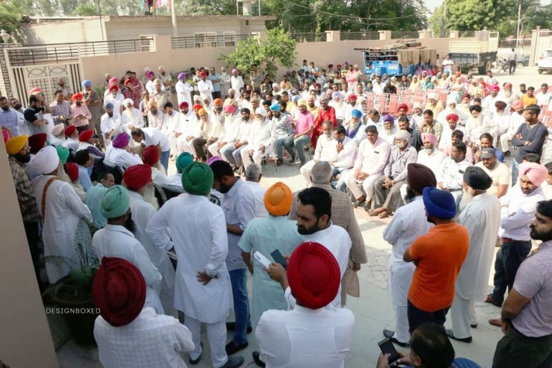 Congress candidate Captain Sandeep Singh Sandhu election campaign Congress candidate Captain Sandeep Singh Sandhu election campaign