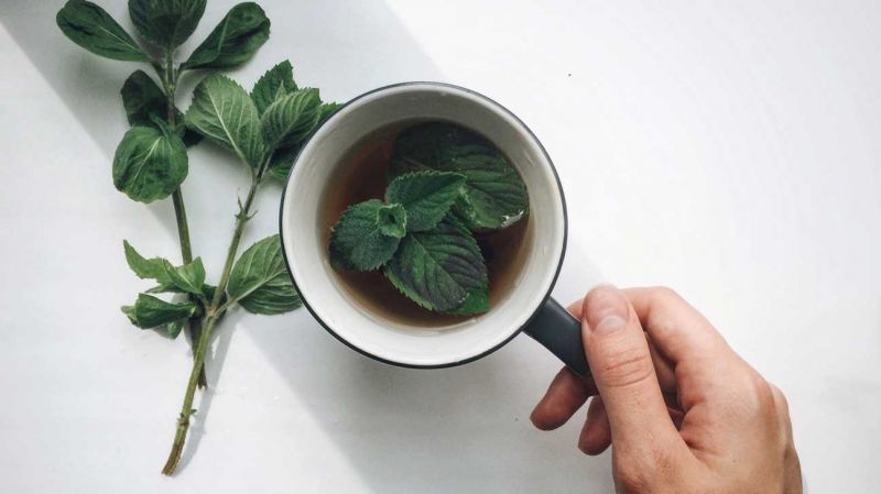 Mint tea