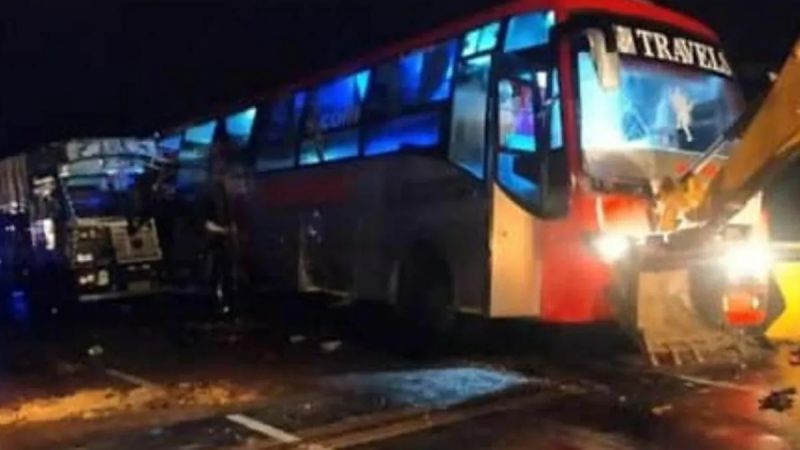 Major road accident in Uttar Pradesh's Barabanki Major road accident in Uttar Pradesh's Barabanki