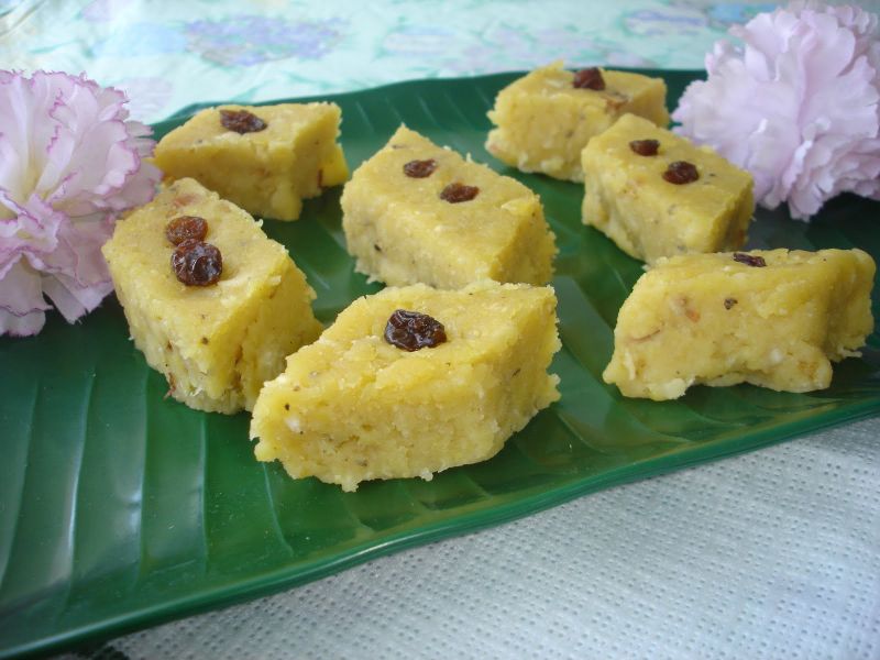 Chana Dal Burfi 