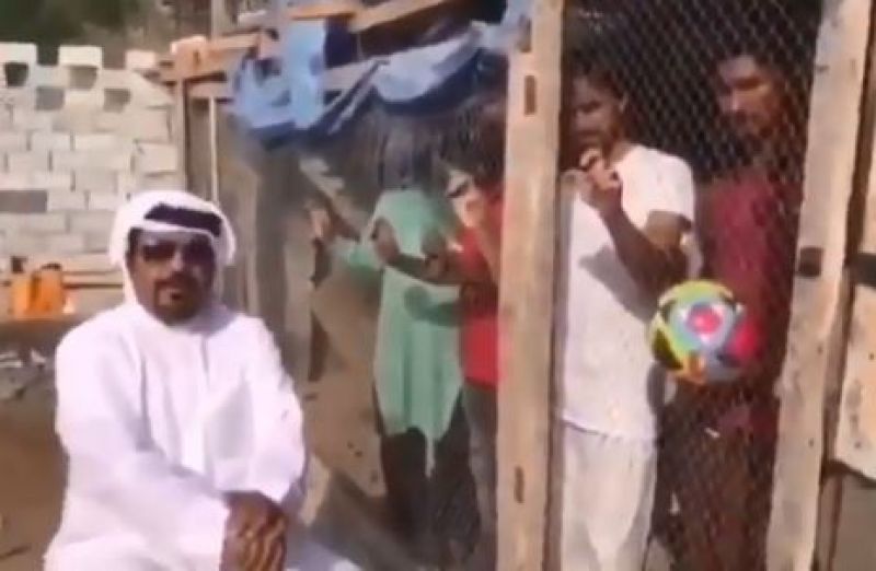 UAE Man Locks Up Indian Football Fans