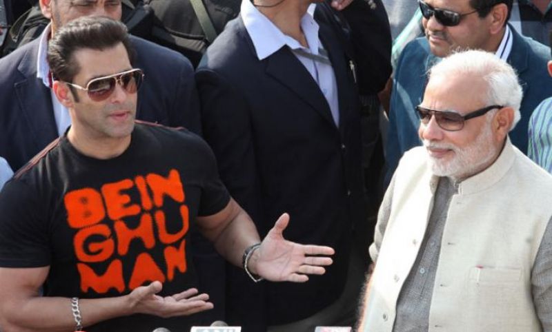 Salman Khan and PM Modi