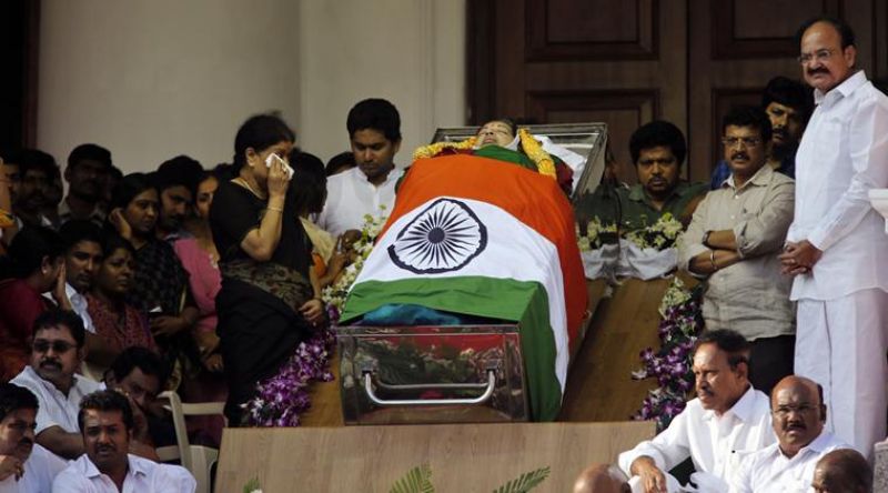 Jayalalithaa's death