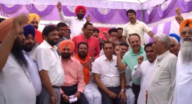 Ends hunger strike with juice