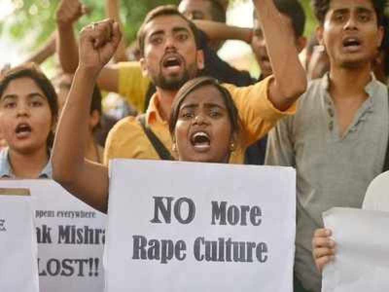 Kathua rape-murder case protest