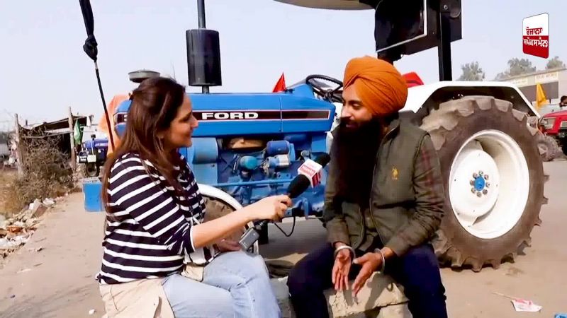 Bir Singh At Delhi Protest 