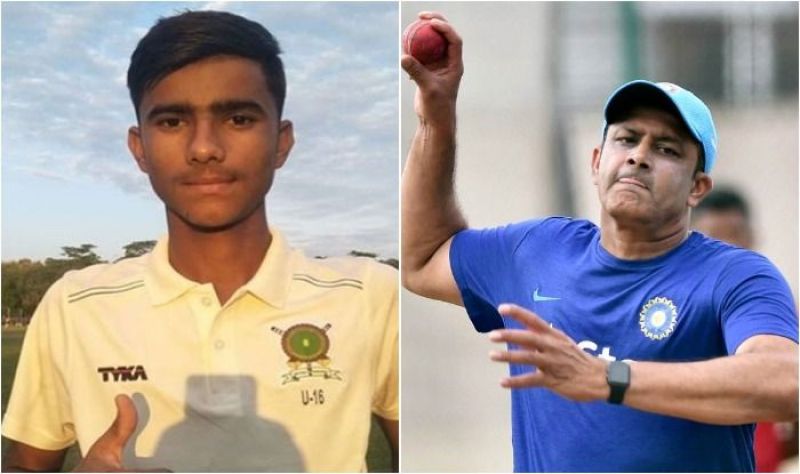 Nirdesh Baisoya & Anil Kumble