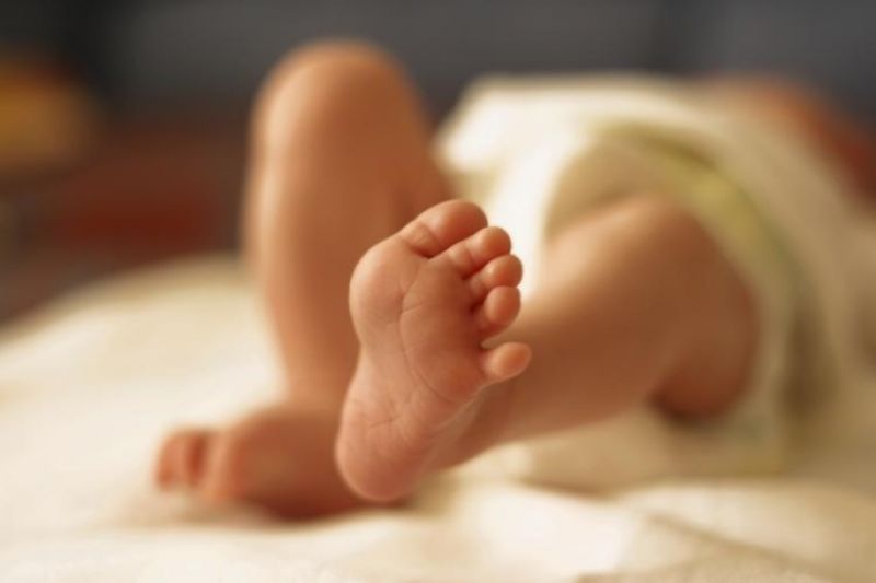 Newborn girl got near government hospital