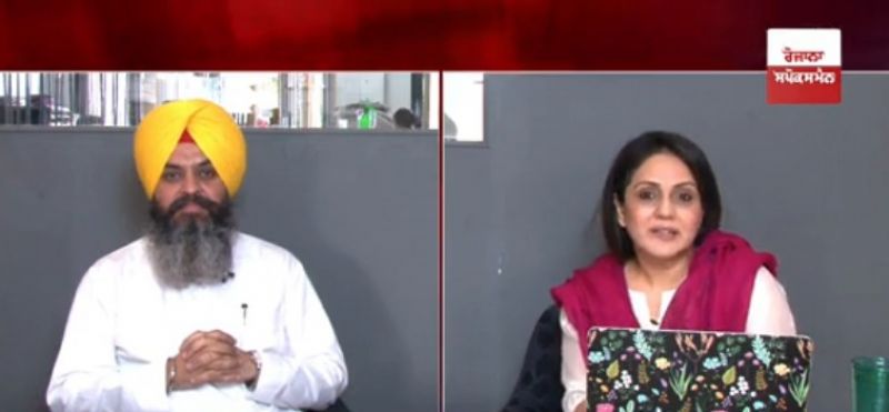 Balwinder Singh Jindu and Nimrat Kaur 