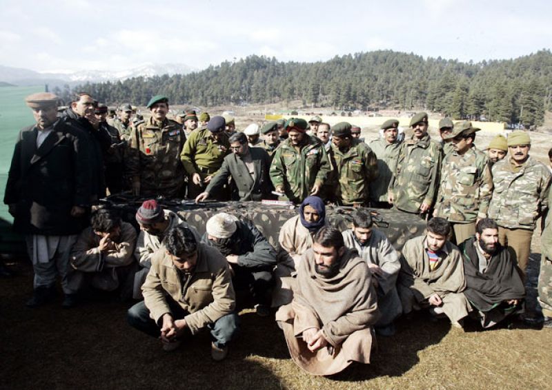 Indian Army held Terrorist